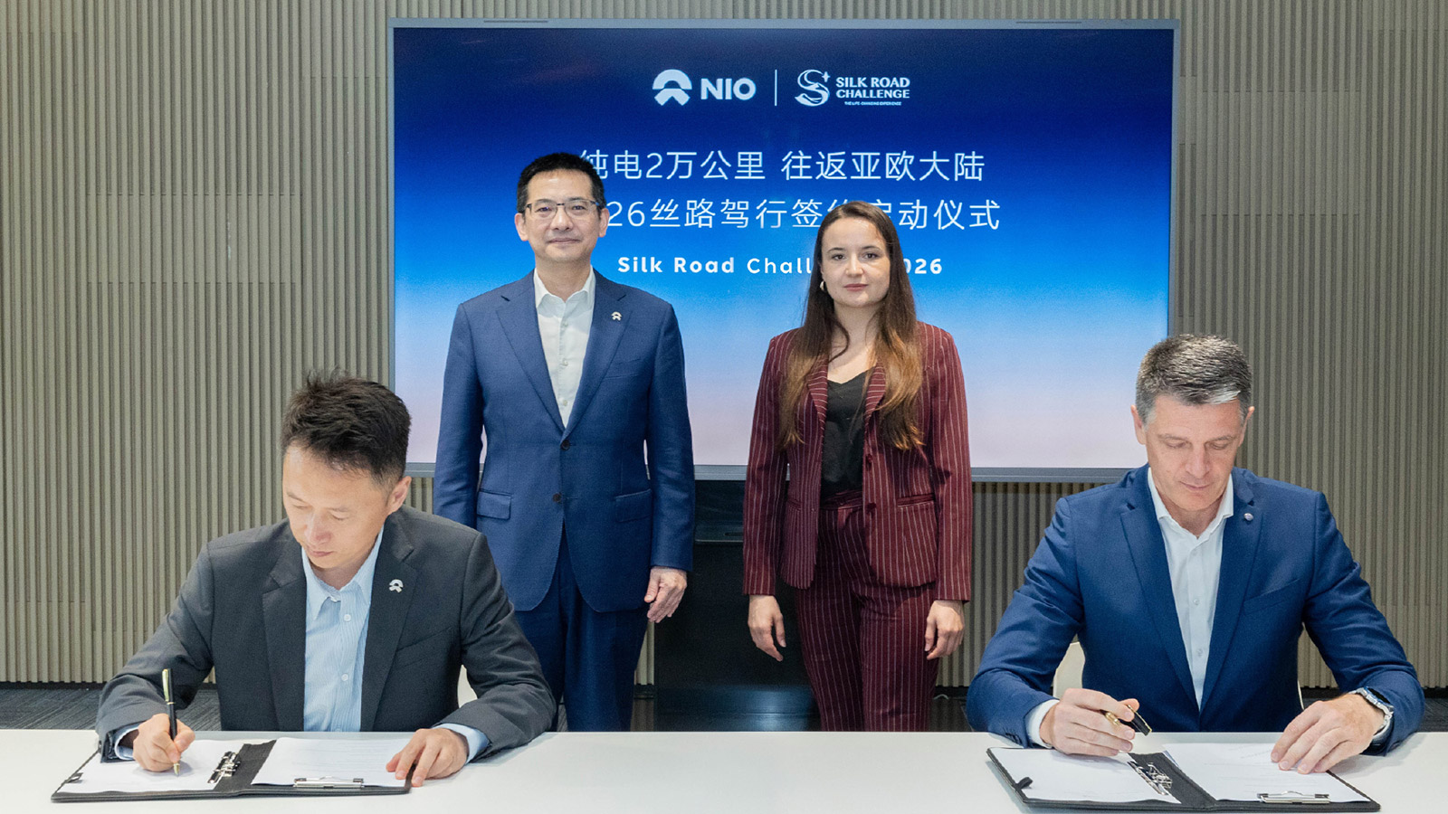 NIO Signs Silk Road Challenge 2026, to Provide 14 EVs