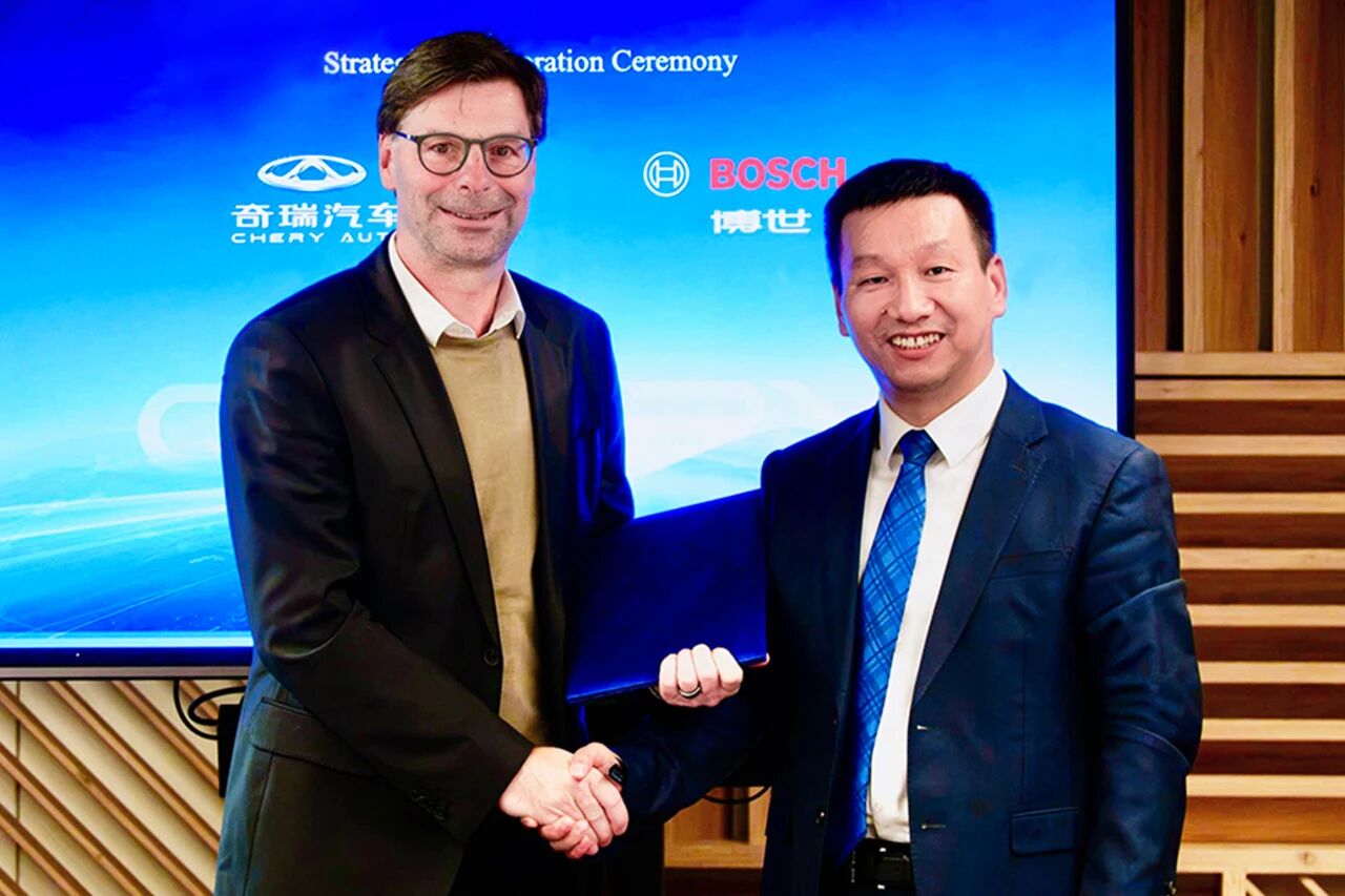 Chery, Bosch sign Europe ADAS nomination; production to start in 2028, over 800,000 units in five years