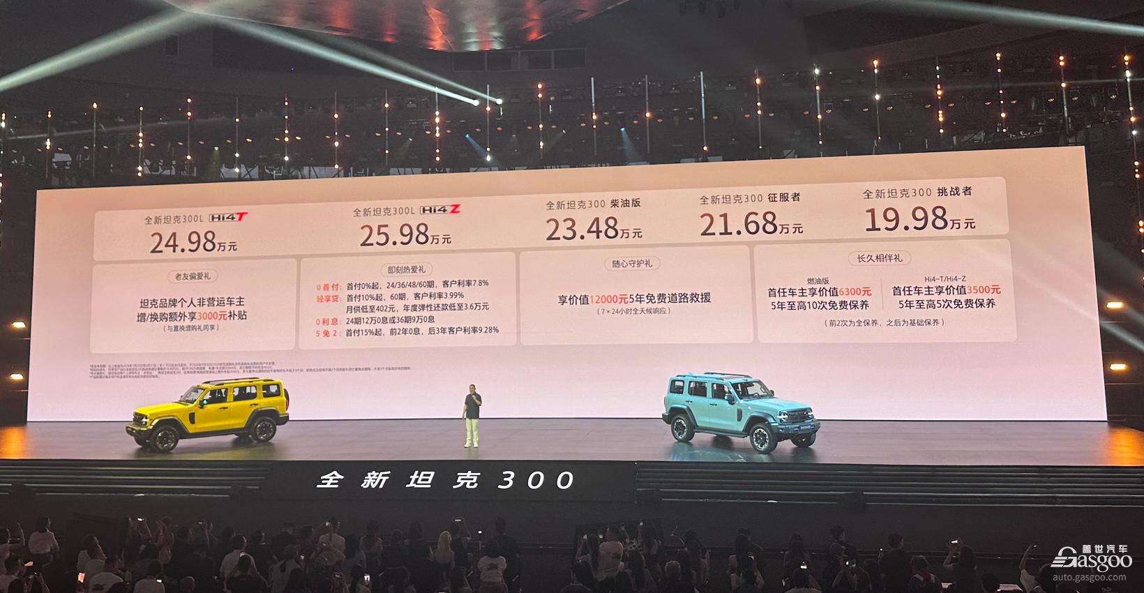 New Tank 300 Debuts: 553 Upgrades, Entry Price Stays at ¥199,800